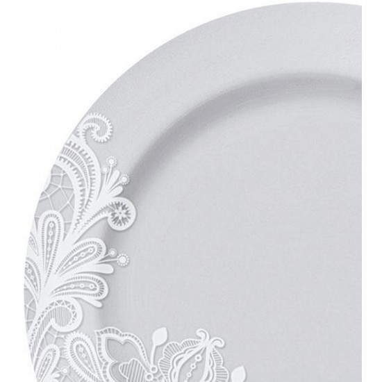 Prato Avulso Sobremesa 20cm Capri Madri Porcelana Germer